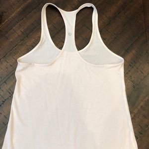 Lululemon blush pink racer back tank top
